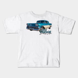 1958 Chevrolet Bel Air 2 Door Sedan Kids T-Shirt